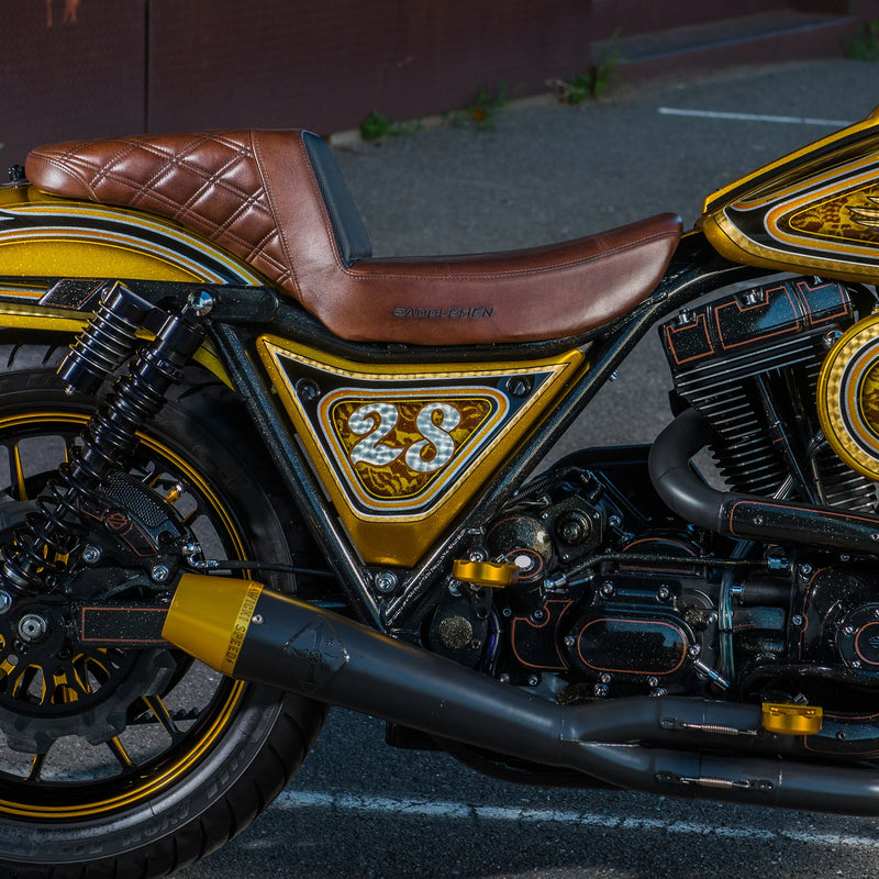 ARLEN NESS Custom ABS Side Cover Set - Smooth - FXR