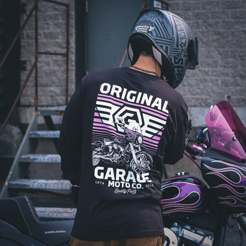 OG 10th Anniversary Softail - Long Sleeve Shirt - Black