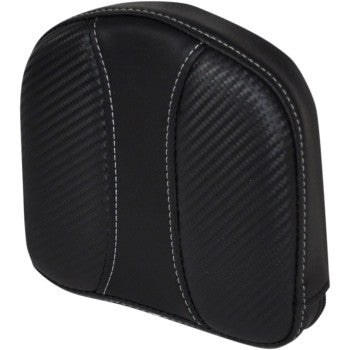 SADDLEMEN Gravestone Sissy Bar Pad - 6-1/2" x 6-1/2" - Dominator