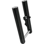 ARLEN NESS Custom Single-Disc Hot Legs Fork Legs - Smooth - '08-'13 FLH/FLT - Black Anodized