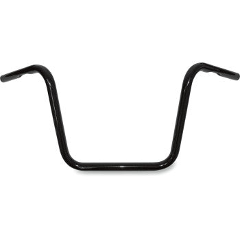DRAG SPECIALTIES 1" Touring Handlebar - Ape Hanger - 10" - TBW - Black