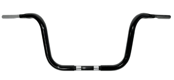 DRAG SPECIALTIES 1-1/4" Buffalo Touring Handlebar - 10" - Gloss Black