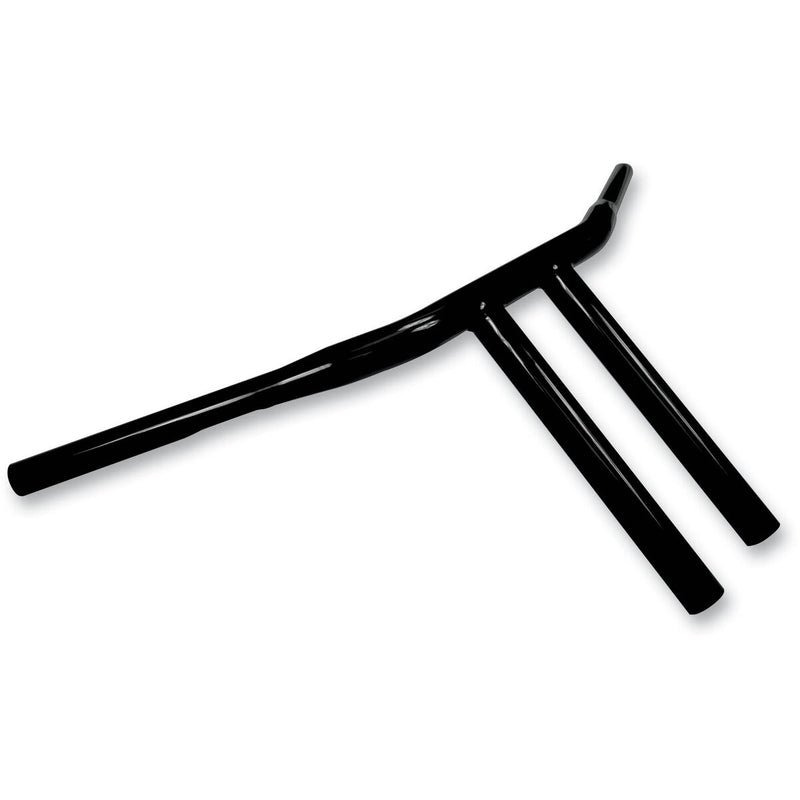 DRAG SPECIALTIES 1-1/4" Buffalo T-Bar Straight Handlebar - 10" - Gloss Black