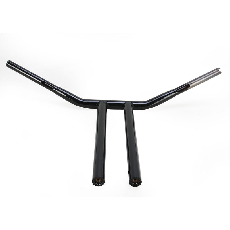 DRAG SPECIALTIES 1-1/4" Buffalo T-Bar Straight Handlebar - 14" - Gloss Black