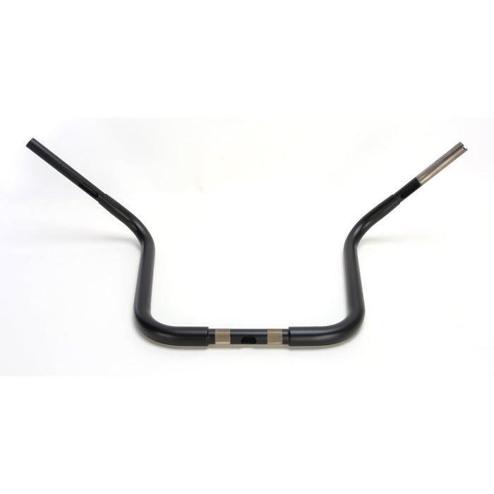 DRAG SPECIALTIES 1-1/4" Buffalo Touring Handlebar - 14" - Flat Black