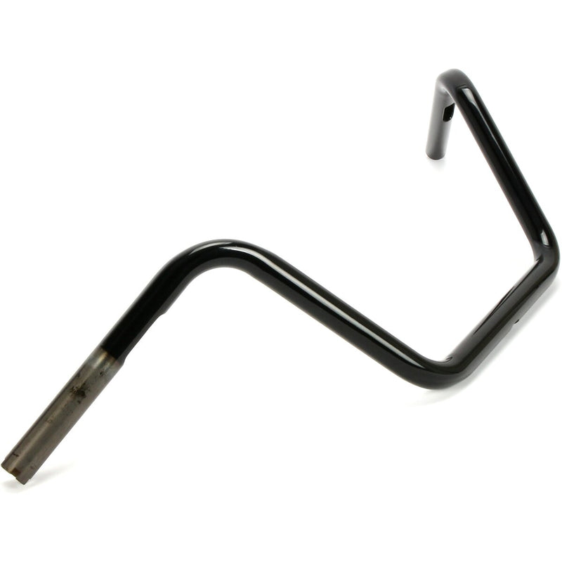 DRAG SPECIALTIES 1" Handlebar - Buckhorn Mid - TBW - Gloss Black