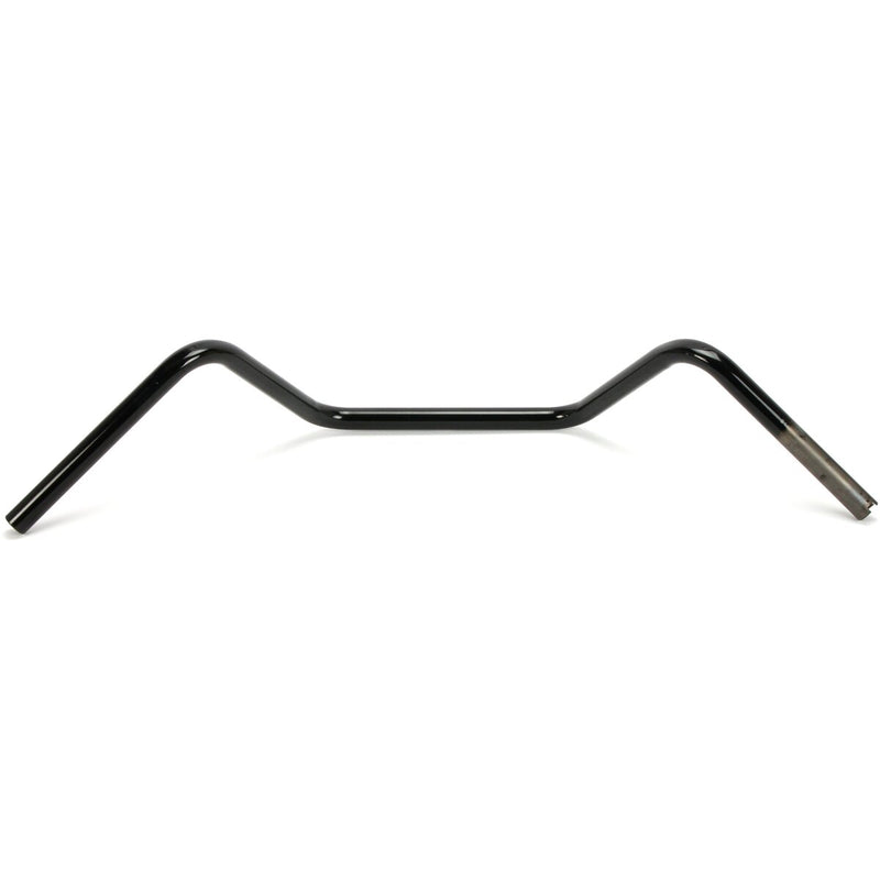 DRAG SPECIALTIES 1" Handlebar - Buckhorn Mid - TBW - Gloss Black