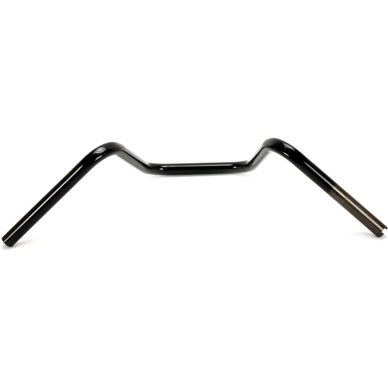 Drag Specialties 1" Handlebar - Narrow Ape - 12" - TBW - Gloss Black