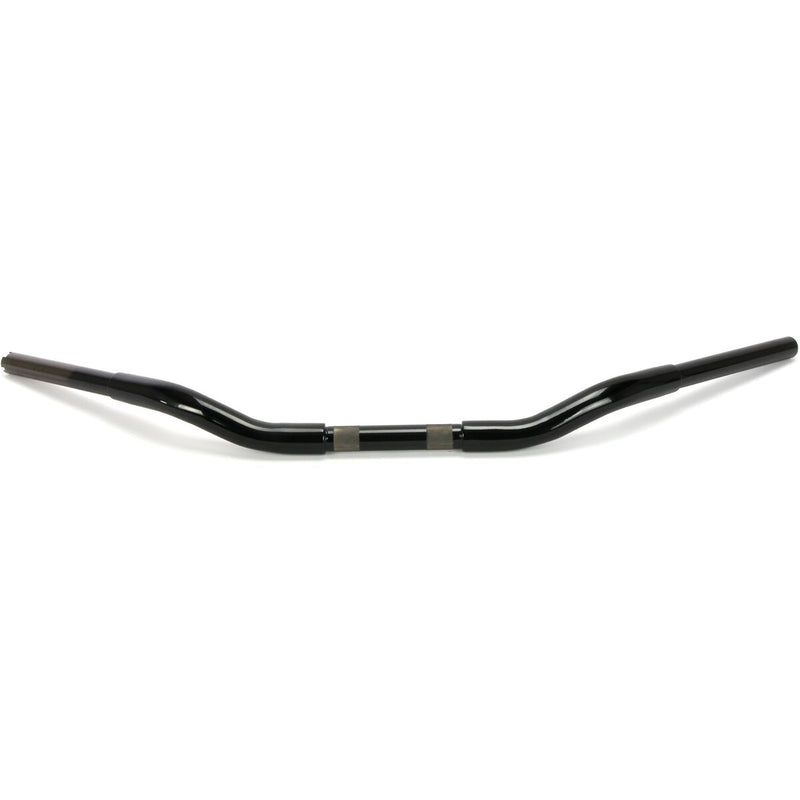 DRAG SPECIALTIES 1-1/4" Buffalo Classic Beach Handlebar - 2" - Gloss Black