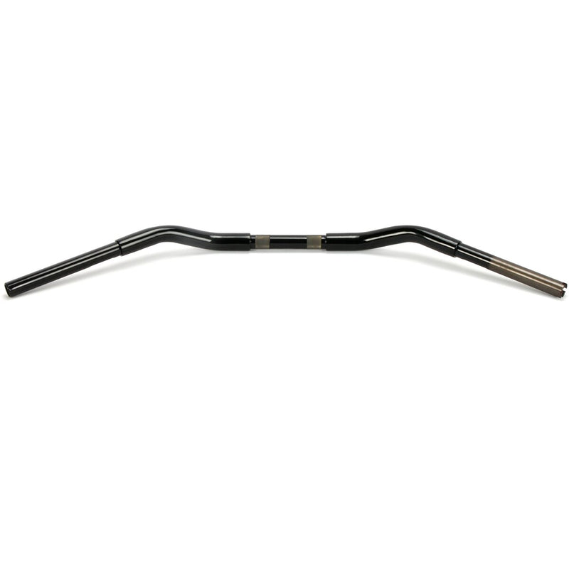 DRAG SPECIALTIES 1-1/4" Buffalo Classic Beach Handlebar - 2" - Gloss Black
