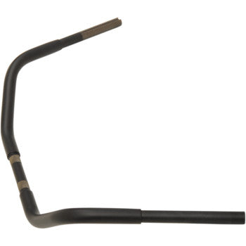 DRAG SPECIALTIES 1-1/4" Buffalo Bar Handlebar - 7" - TBW - Flat Black - FL