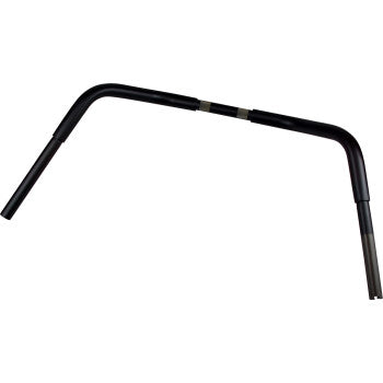 DRAG SPECIALTIES 1-1/4" Buffalo Bar Handlebar - 7" - TBW - Flat Black - FL