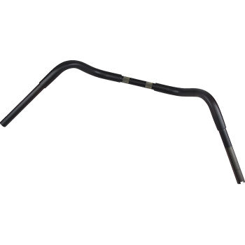 DRAG SPECIALTIES 1-1/4" Handlebar - Buffalo - 4-1/4" - TBW - Flat Black - FLHR