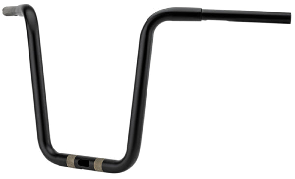 DRAG SPECIALTIES 1-1/4" Buffalo Road Glide Handlebar - 14" - Flat Black