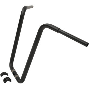 DRAG SPECIALTIES 1-1/4" Handlebar - 18" - Flat Black - FLTR '15-'20