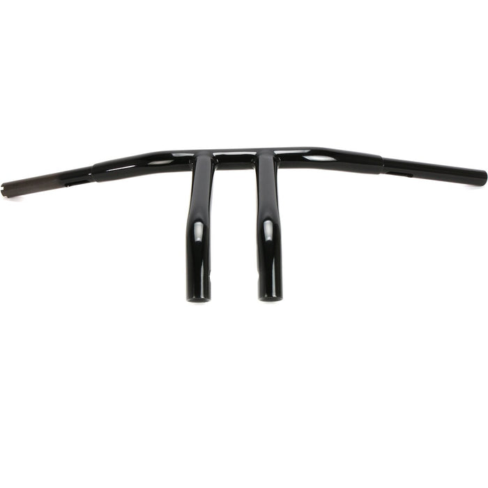 DRAG SPECIALTIES 1-1/4" Buffalo Inverted Drag Bar Pullback Handlebar - 10" - Gloss Black