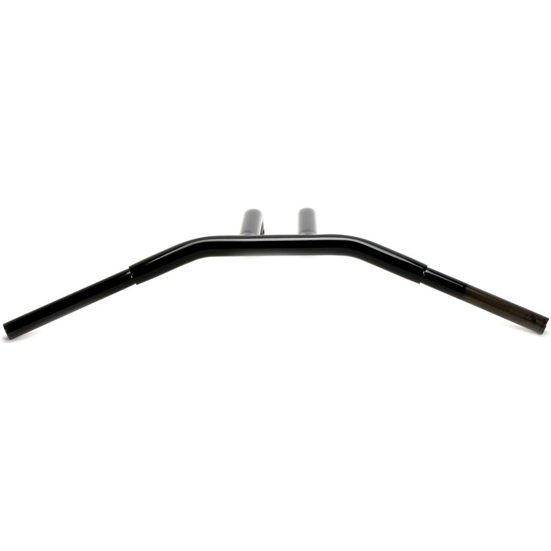 DRAG SPECIALTIES 1-1/4" Buffalo Inverted Drag Bar Pullback Handlebar - 10" - Gloss Black