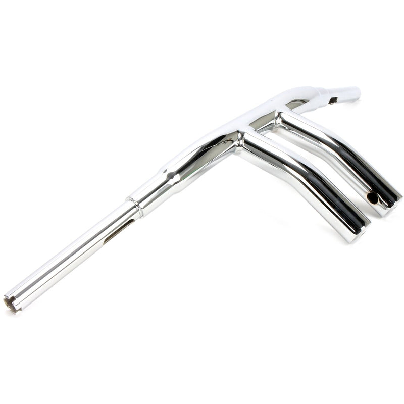 DRAG SPECIALTIES 1-1/2" Big Buffalo Chopper T-Bar Pullback Handlebar - 8" - Chrome