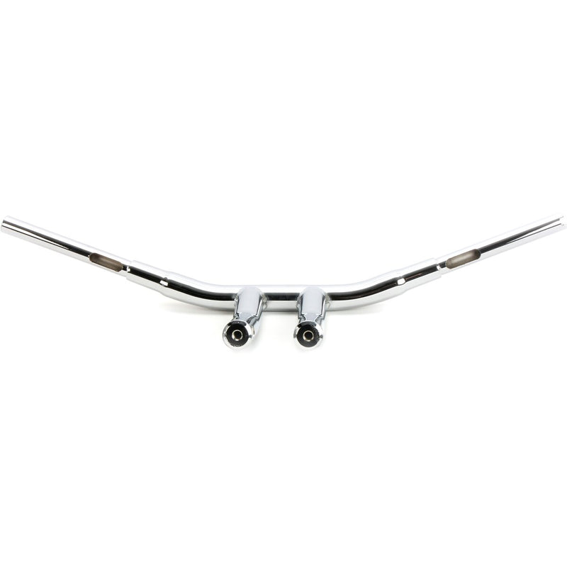 DRAG SPECIALTIES 1-1/2" Big Buffalo Chopper T-Bar Pullback Handlebar - 8" - Chrome