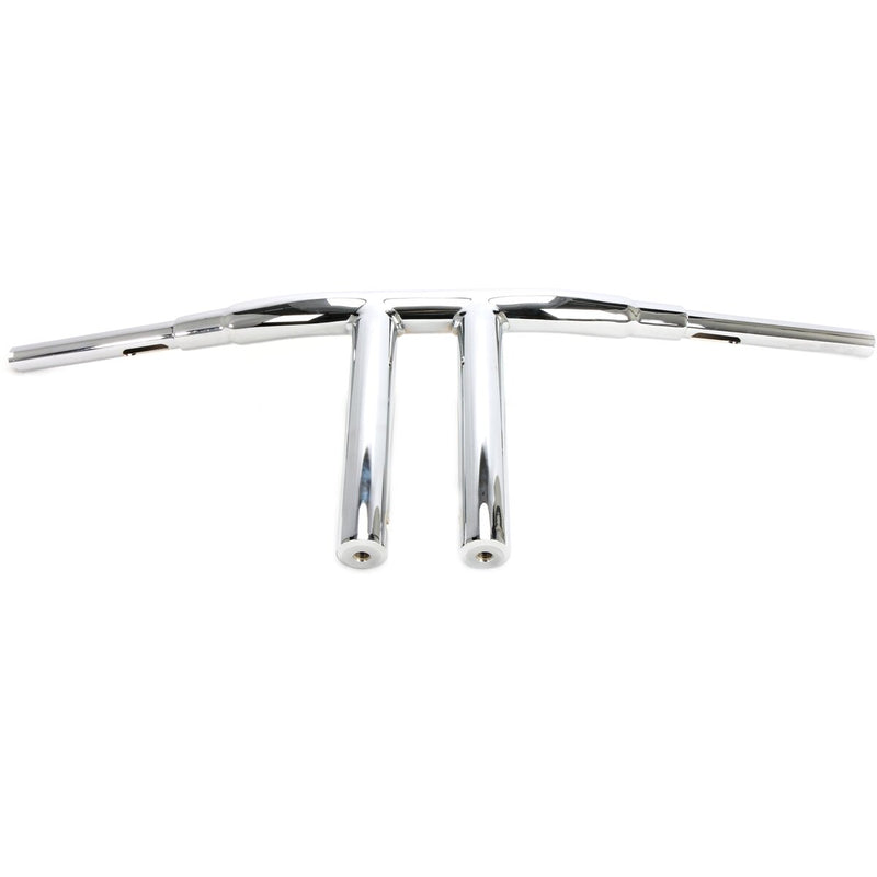 DRAG SPECIALTIES 1-1/2" Big Buffalo Chopper T-Bar Straight Handlebar - 10" - Chrome