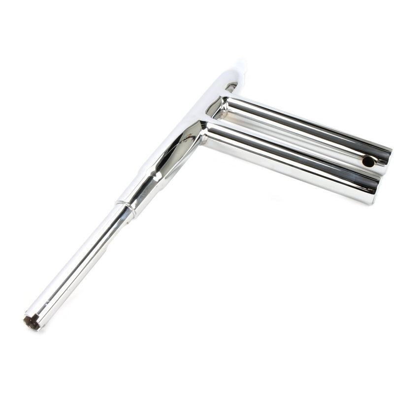 DRAG SPECIALTIES 1-1/2" Big Buffalo Chopper T-Bar Straight Handlebar - 10" - Chrome