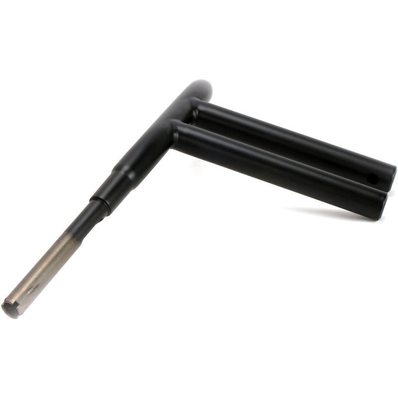 DRAG SPECIALTIES 1-1/2" Big Buffalo Chopper T-Bar Straight Handlebar - 12" - Flat Black