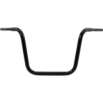 LA CHOPPERS Hefty 1-1/4" Handlebar - Ape Hanger - Gloss Black - FLT '15-'22