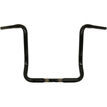LA CHOPPERS 1-1/4" Touring Ape Hanger Handlebar - Gloss Black - FLH '96-'22