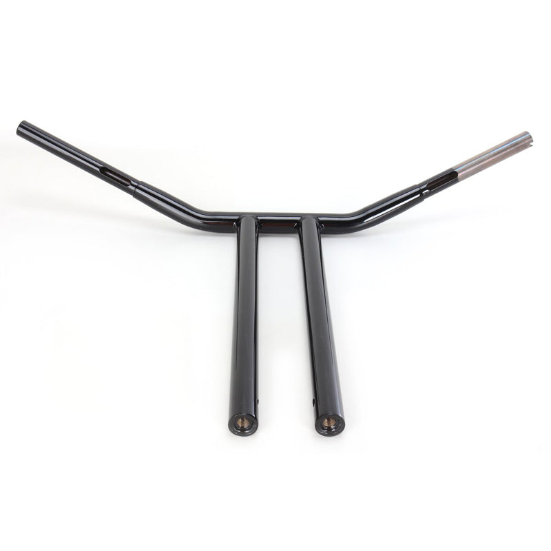 DRAG SPECIALTIES 1-1/4" Buffalo T-Bar Straight Handlebar - 16" - Gloss Black