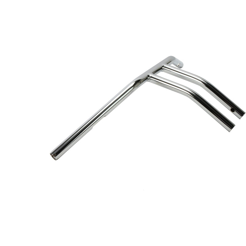 DRAG SPECIALTIES 1" T-Bar Pullback Handlebar - 10" - Chrome