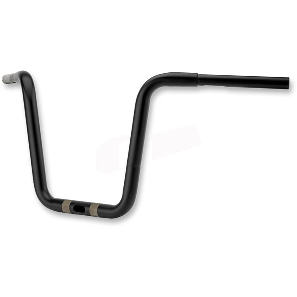DRAG SPECIALTIES 1-1/4" Buffalo Road Glide Handlebar - 12" - Flat Black
