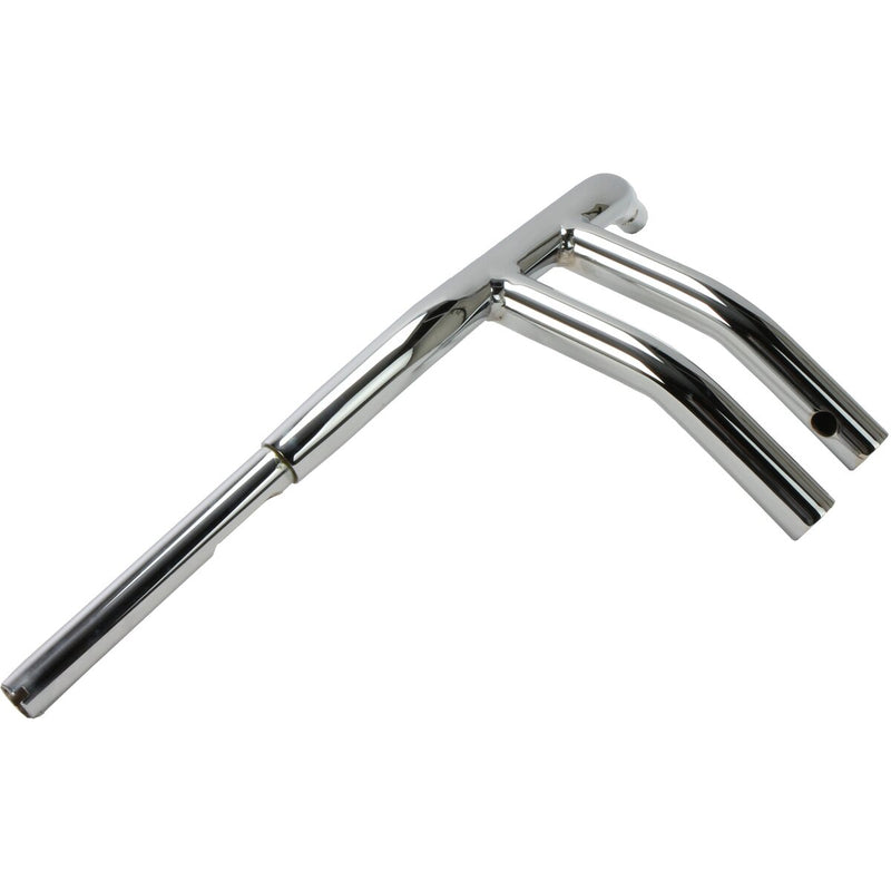 DRAG SPECIALTIES 1-1/4" Buffalo T-Bar Pullback Handlebar - 8" - Chrome