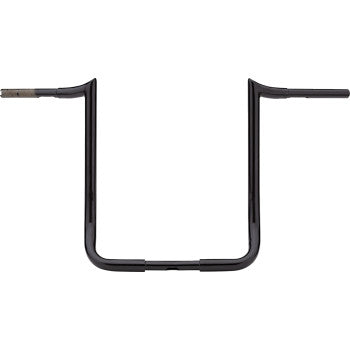 LA CHOPPERS 1-1/4" Prime Ape Bagger Handlebar - Gloss Black - FLH '99-'22
