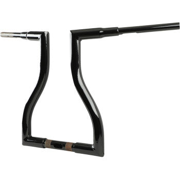 LA CHOPPERS Thresher T-Bar Handlebar - Gloss Black - FLT '15-'22