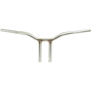 LA CHOPPERS Kage Fighter T-Bar Straight Handlebar - One Piece - Stainless Steel