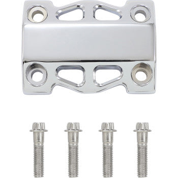 LA CHOPPERS Performance Risers - Pullback - 1.25" Clamping - Chrome