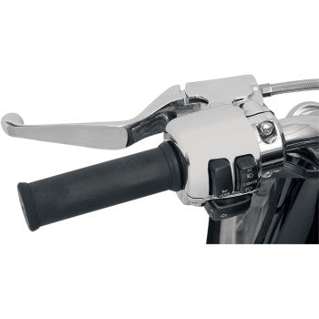 DRAG SPECIALTIES Handlebar Control Kit - 1/2" Master Cylinder - Chrome - XL '04-'13