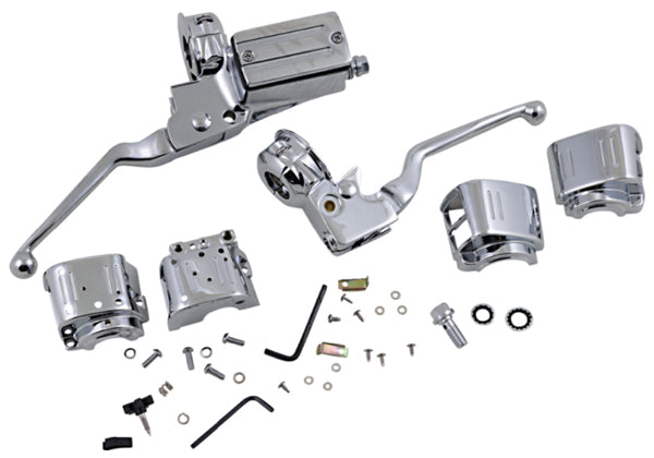 DRAG SPECIALTIES Replacement Handlebar Controls Assembly - Chrome - 3/4"