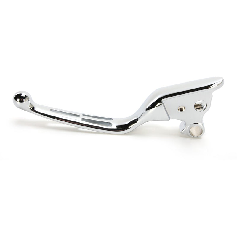 DRAG SPECIALTIES Replacement Slotted Wide Blade Clutch Lever - Chrome - Mechanical