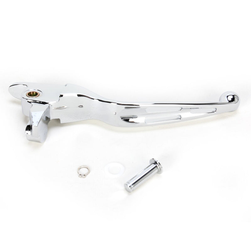DRAG SPECIALTIES Replacement Slotted Wide Blade Brake Lever - Chrome