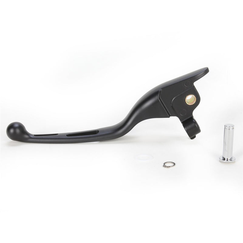 DRAG SPECIALTIES Replacement Slotted Wide Blade Brake Lever - Matte Black
