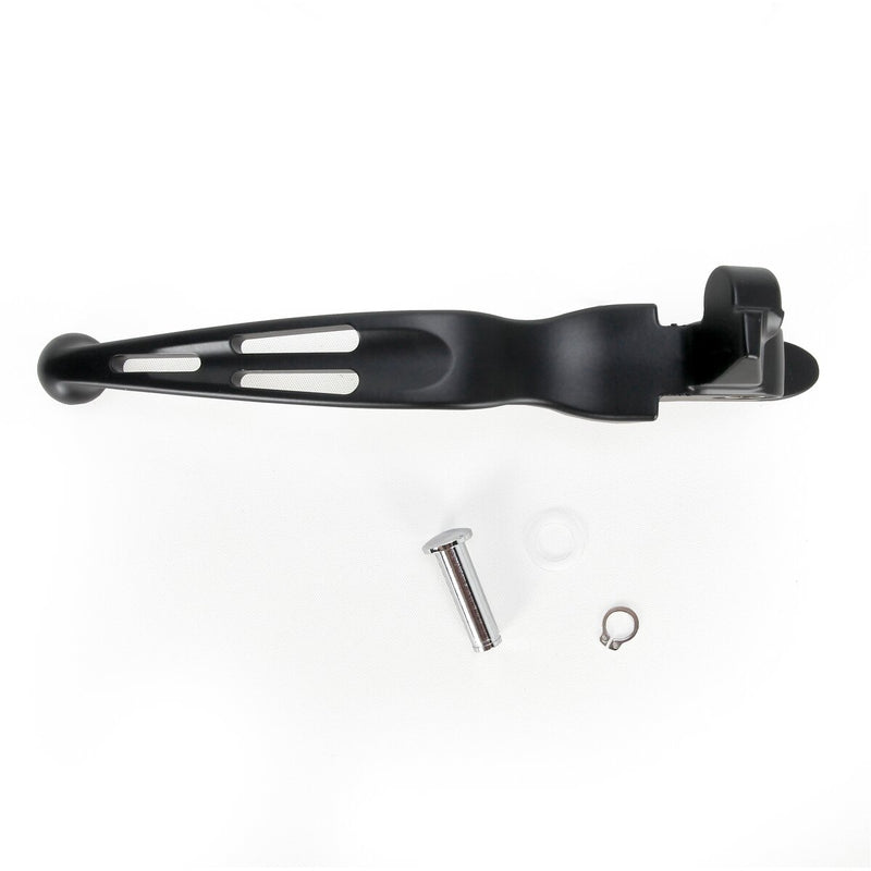 DRAG SPECIALTIES Replacement Slotted Wide Blade Brake Lever - Matte Black