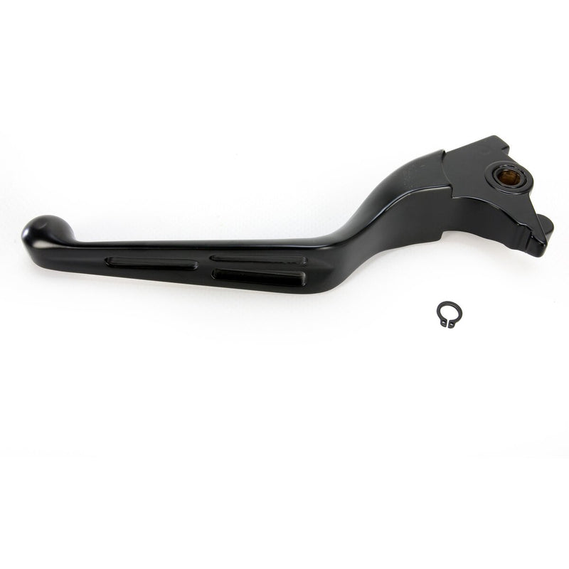 DRAG SPECIALTIES Replacement Slotted Wide Blade Brake Lever - Matte Black
