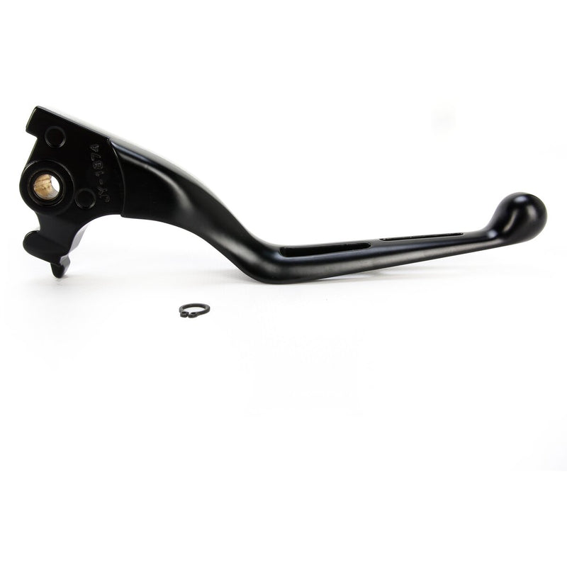 DRAG SPECIALTIES Replacement Slotted Wide Blade Brake Lever - Matte Black