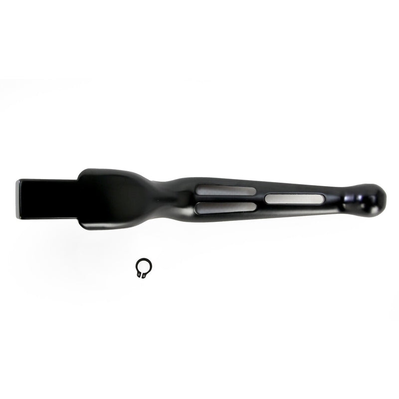 DRAG SPECIALTIES Replacement Slotted Wide Blade Brake Lever - Matte Black