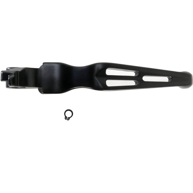 DRAG SPECIALTIES Replacement Slotted Wide Blade Brake Lever - Matte Black