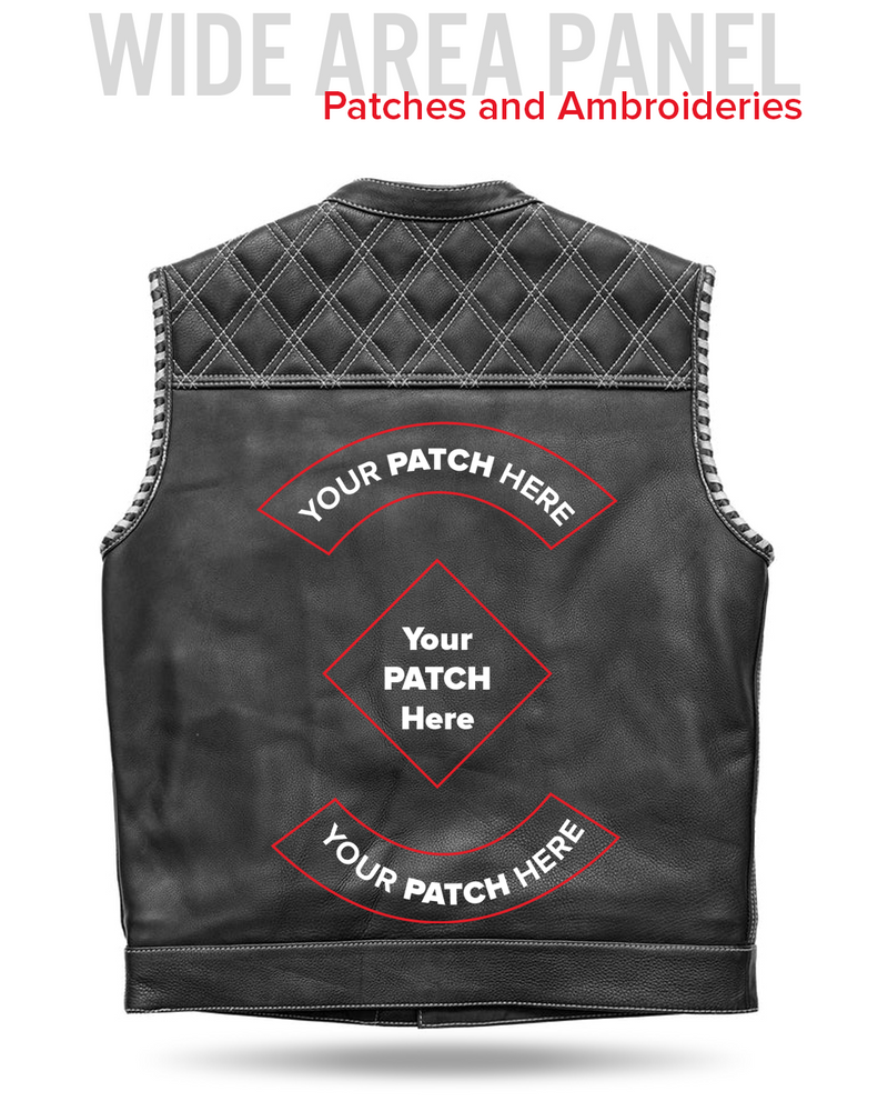 Sinister - Men's Motorcycle Leather Vest