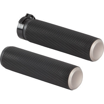 ARLEN NESS Knurled Grips - Cable - Titanium