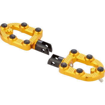 ARLEN NESS MX Footpegs - Driver - Gold