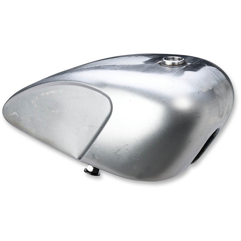 DRAG SPECIALTIES Legacy Style 3 Gallon Carburetor Gas Tank - Raw - Custom Applications